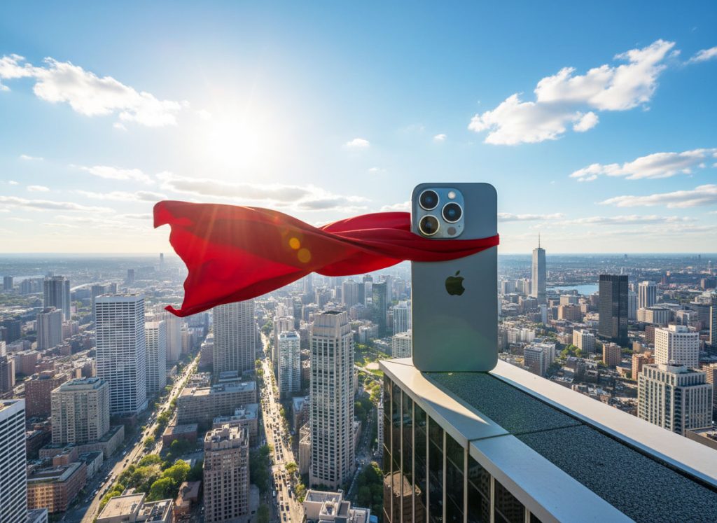 iPhone as Superman